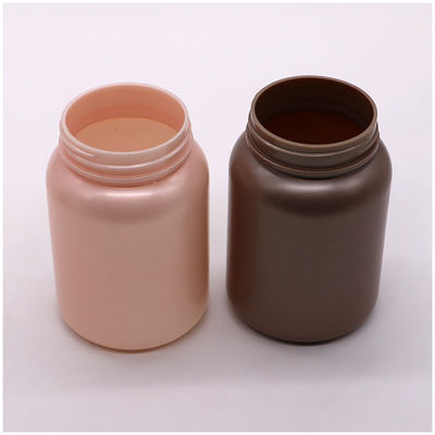 Medicine Storage Box for Solid Tablet Capsule Supplement Holder in 275mL PE Round Shape