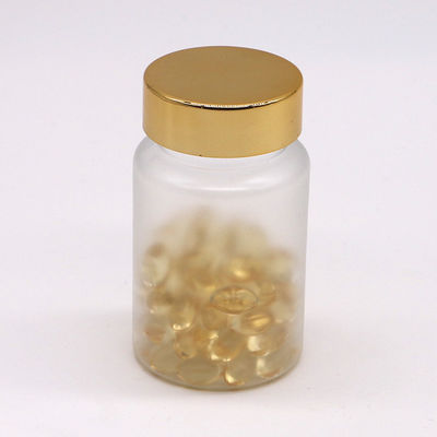 Medicine Pill Capsule Containers in 90mL PET with Frosted Finish and Screw Cap