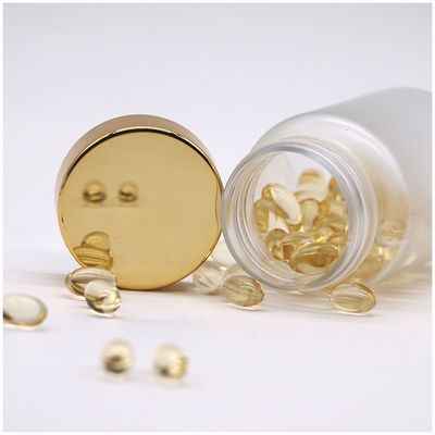 Medicine Pill Capsule Containers in 90mL PET with Frosted Finish and Screw Cap