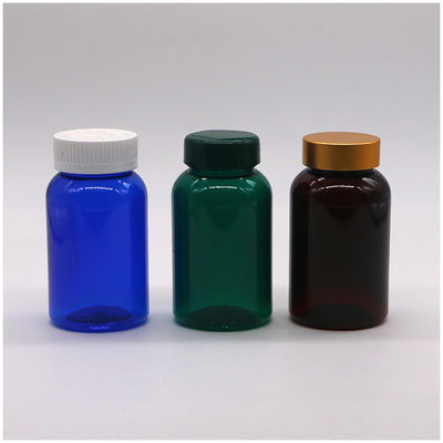 Industrial Medicine 160ml/5.3oz PET Plastic Bottle with Flip Cap/Child Resistant Cap