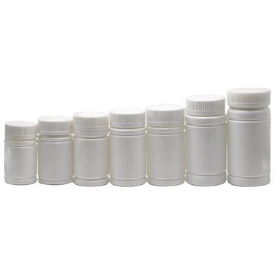 120ml Round PE Plastic Bottle with Screw Cap for Pill Capsule Tablet Medicine Supplement