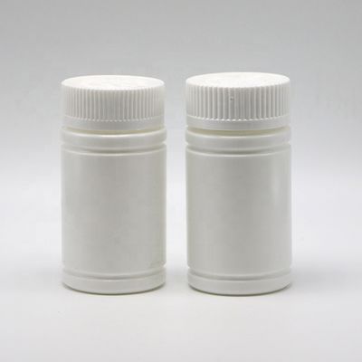 120ml Round PE Plastic Bottle with Screw Cap for Pill Capsule Tablet Medicine Supplement