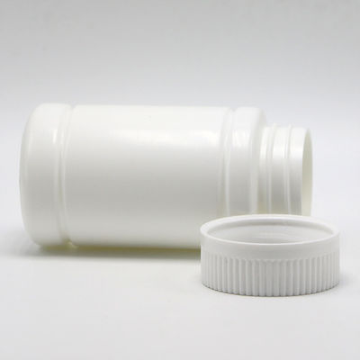 120ml Round PE Plastic Bottle with Screw Cap for Pill Capsule Tablet Medicine Supplement