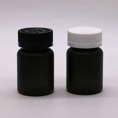 Industrial Medicine 50ml PET Plastic Bottle with Screw Cap and Custom Label Printing