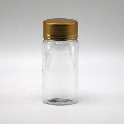 Industrial Pharmaceutical 90mL PET Straight Tube Container for Pills and Capsules
