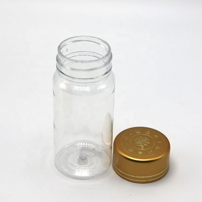 Industrial Pharmaceutical 90mL PET Straight Tube Container for Pills and Capsules