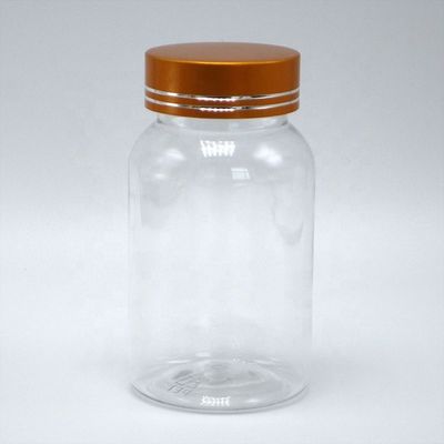120ml Wide Mouth Flip Top Cap PET Bottle for Customized Pill Bottle Supplement Container