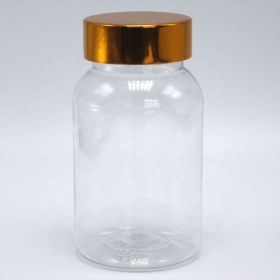 120ml Wide Mouth Flip Top Cap PET Bottle for Customized Pill Bottle Supplement Container