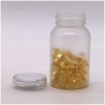 120ml Wide Mouth Flip Top Cap PET Bottle for Customized Pill Bottle Supplement Container