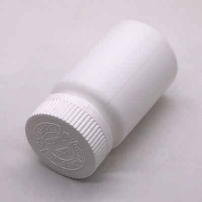 100ml PE Bottle Wide Mouth Plastic Empty Bottles Capsule Containers with Screw Cap