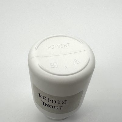 Sealed Tearing off Cap Plastic Medicine Capsule Supplement Bottles for 150ml Capacity