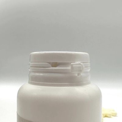 Sealed Tearing off Cap Plastic Medicine Capsule Supplement Bottles for 150ml Capacity