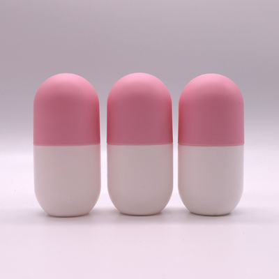 120ml PE Capsule Shaped Pill Tablet Medicine Bottle for Dietary Nutrition Supplement
