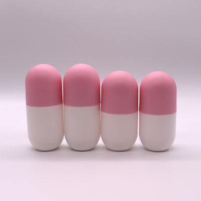 120ml PE Capsule Shaped Pill Tablet Medicine Bottle for Dietary Nutrition Supplement