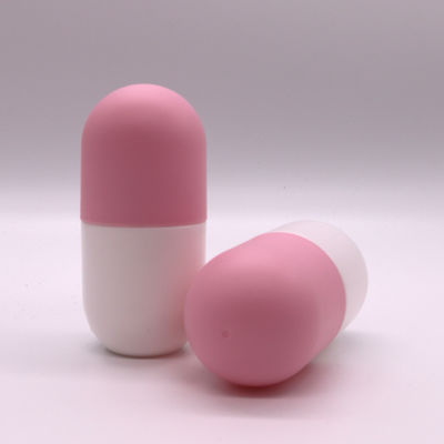 120ml PE Capsule Shaped Pill Tablet Medicine Bottle for Dietary Nutrition Supplement