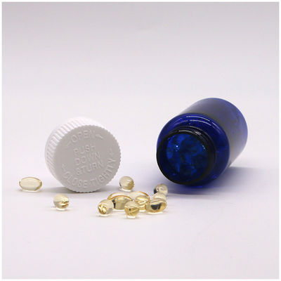 75ml Round Shape PET Plastic Bottle with Screw Cap and Custom Label Printing Service