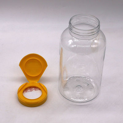 Customizable Wide Mouth Pill Bottle PET Container for Medicine Supplement Packaging