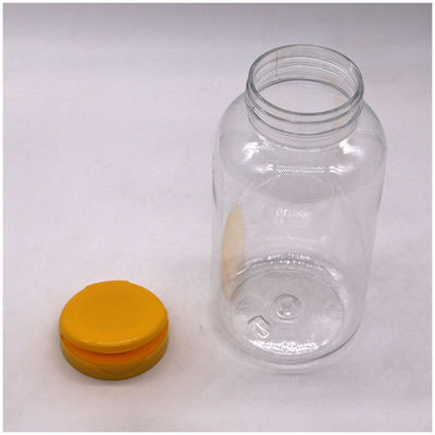 Customizable Wide Mouth Pill Bottle PET Container for Medicine Supplement Packaging