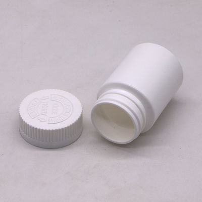 80ml HDPE Bottle Wide Mouth Empty Capsule Containers with Screw Cap and Kid Safety Cap