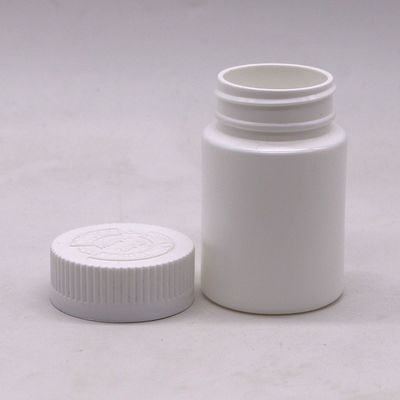 80ml HDPE Bottle Wide Mouth Empty Capsule Containers with Screw Cap and Kid Safety Cap