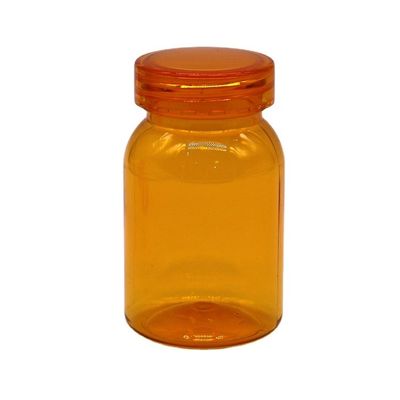 90ml PET Plastic Pill Bottle for Pill Powder Capsule Tablet Screw Cap and OEM Service