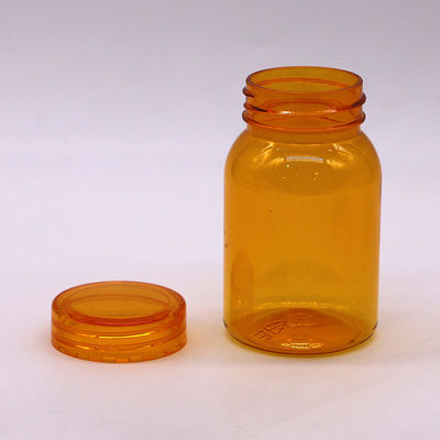 90ml PET Plastic Pill Bottle for Pill Powder Capsule Tablet Screw Cap and OEM Service