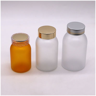 90ml PET Plastic Pill Bottle for Pill Powder Capsule Tablet Screw Cap and OEM Service