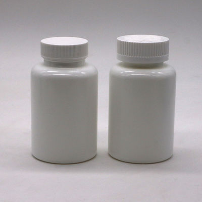 Customized Logo 175mL Round Shape PE Plastic Bottle for Solid Tablet Capsule Storage