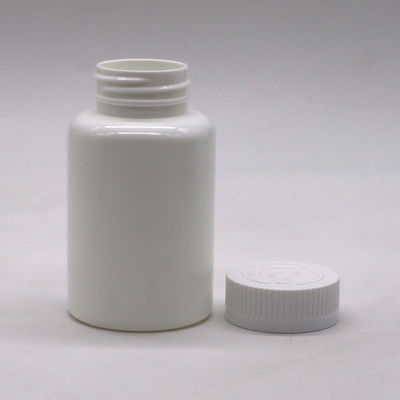 Customized Logo 175mL Round Shape PE Plastic Bottle for Solid Tablet Capsule Storage
