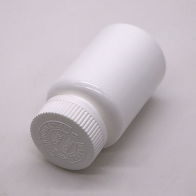 Collar Material PE 150ml Empty Round Plastic Bottle with Child Resistant Lids