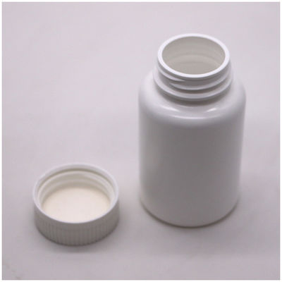 Collar Material PE 150ml Empty Round Plastic Bottle with Child Resistant Lids