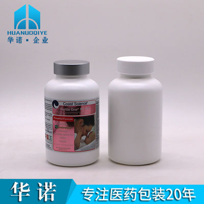 400ml PET Drug Grade Pharmaceutical Medicine Storage Plastic Bottle Jar Container