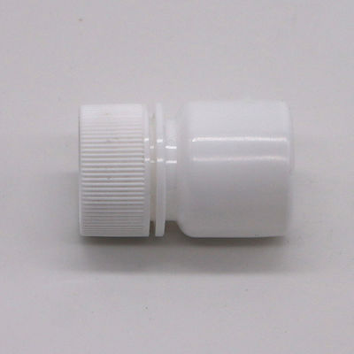 Medicine Solid Tablet Capsule Storage PE Plastic Bottle 5mL Round Shape with Screw Cap