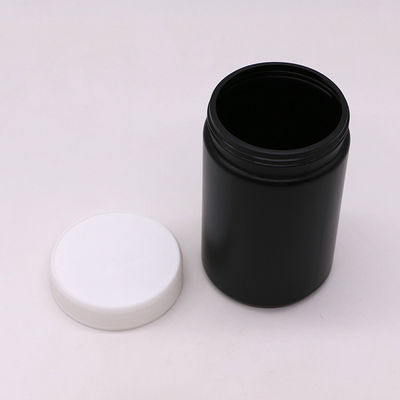 Medicine Industrial 250ml HDPE Customized Plastic Food Jar with Screw Cap and Heat Induction Liner