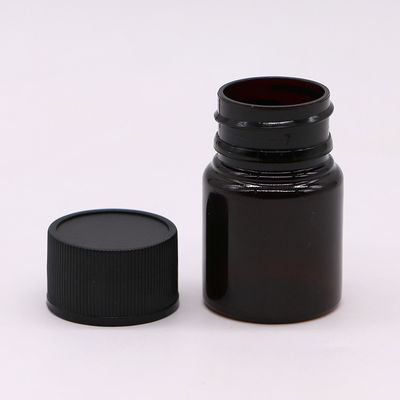 Recyclable BPA free Material 25ml PET Plastic Pill Bottle for Solid Medicine Vial
