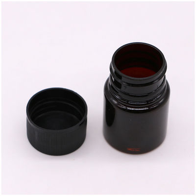 Recyclable BPA free Material 25ml PET Plastic Pill Bottle for Solid Medicine Vial