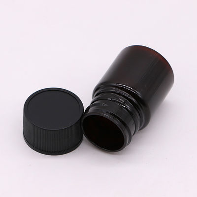 Recyclable BPA free Material 25ml PET Plastic Pill Bottle for Solid Medicine Vial