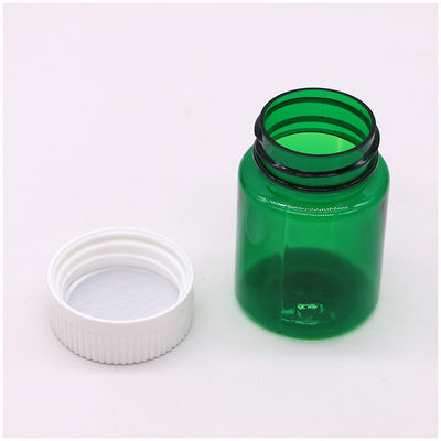 SCREW CAP 2OZ 60ML PET Collar Bottle for Drug-Grade Medicine Supplement Packaging