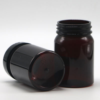 Screen Printing 80ML PET Medical Plastic Refillable Bottle for Capsule Pill