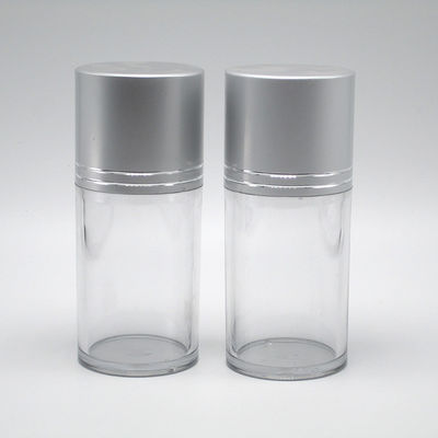 80mL PET Cylinder Shape Wide Mouth Plastic Transparent Bottle with Easy to Aluminum Lids
