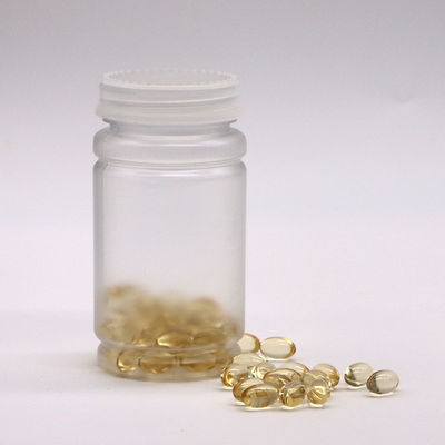 PET Collar 120ml Bamboo Shape Plastic Bottle Screw Cap for Pill Capsule Tablet Medicine Supplement