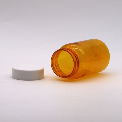 Free Samples 150ML/CC PET Plastic Orange Bottle For Medicine Pill Supplement Bottle
