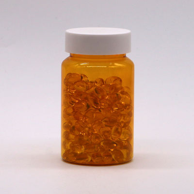 Free Samples 150ML/CC PET Plastic Orange Bottle For Medicine Pill Supplement Bottle