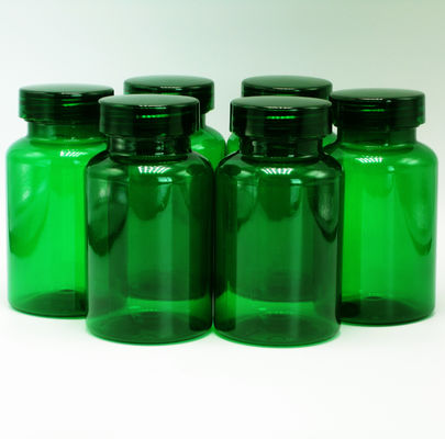 Industrial Medicine PET Bottle Customized Color 150mL/5oz with Emboss CRC Aluminium Cap