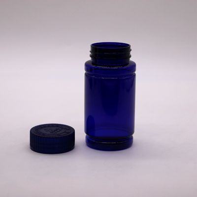 Child Resistant Lids PET Bamboo Shape Plastic Bottle for Pill Capsule Tablet Medicine Supplement