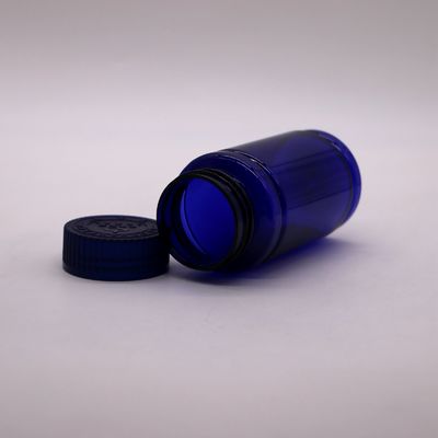 Child Resistant Lids PET Bamboo Shape Plastic Bottle for Pill Capsule Tablet Medicine Supplement
