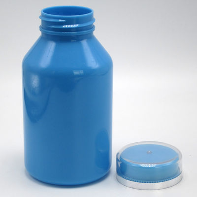 Child Resistant Lids PET Pill Containers 250mL Capacity for Pharmacy Medicine Bottles