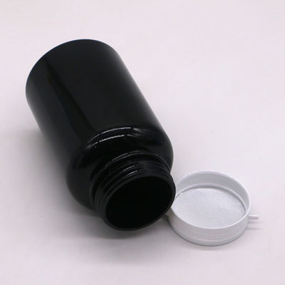 Customize Color PET 250ml Round Plastic Bottle for Medicine Capsule Container