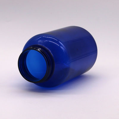 500ml Plastic PET Medicine Container with Screen Printing and Child Resistant Cap