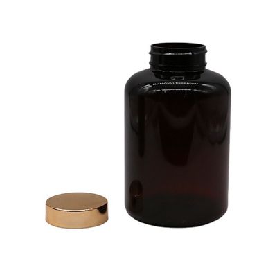 SCREW CAP and Customized Color Label Stickers for 500ml Plastic PET Medicine Container